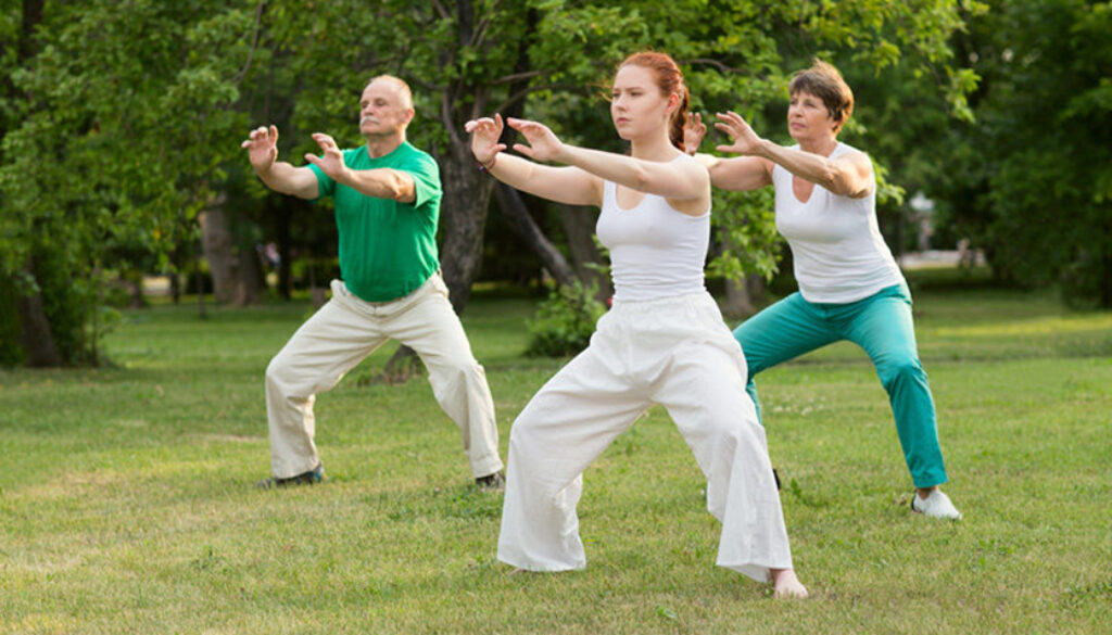 qigong in the park