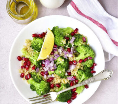 green veggie salad